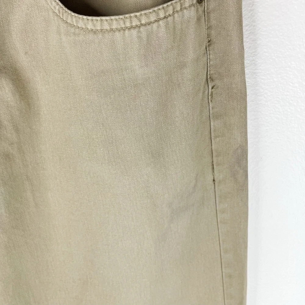 TOPITOP Men’s High Quality Khaki Colored Chinos Peru Size W30 and Inseam 29 1/2